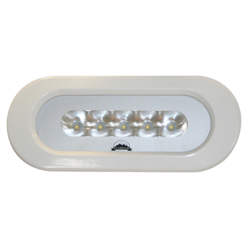 Load image into Gallery viewer, Scandvik Flush Mount Spreader Light - 10-30V - White [41343P]
