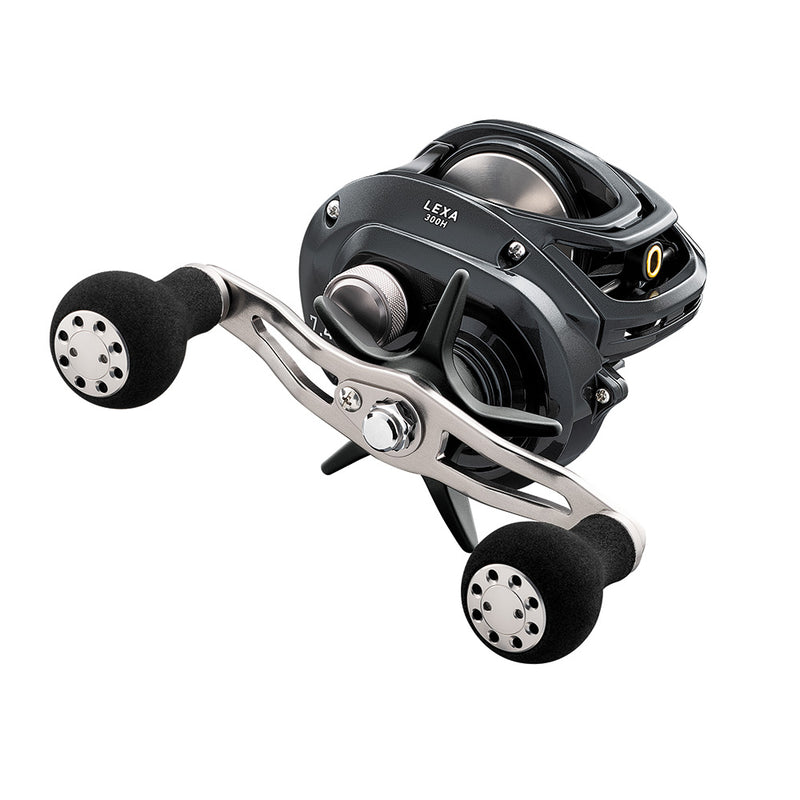 Load image into Gallery viewer, Daiwa Lexa 300 Baitcasting Reel - Left Hand - Hyper Speed - Dual Paddle Handle [LX300HL]
