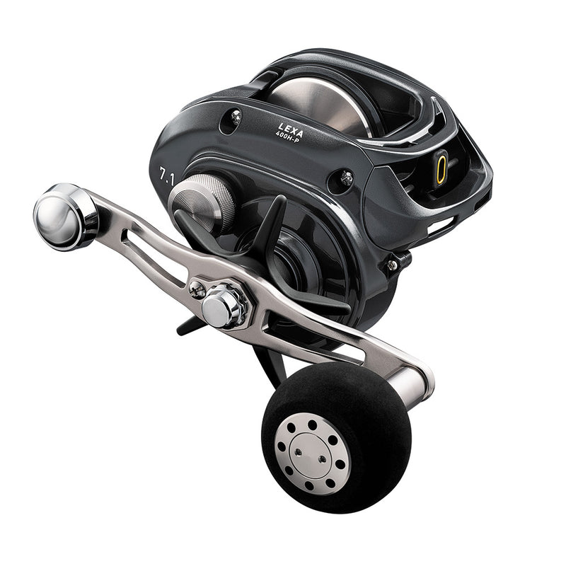 Load image into Gallery viewer, Daiwa Lexa 400 Baitcasting Reel - Left Hand - Hyper Speed - Power Handle [LX400HL-P]
