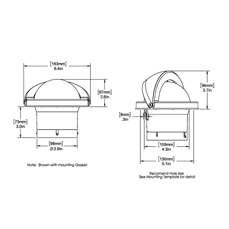 Load image into Gallery viewer, Ritchie SS-2000 SuperSport Compass - Flush Mount - Black [SS-2000]
