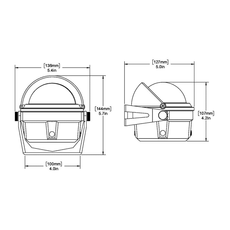 Load image into Gallery viewer, Ritchie B-80 Voyager Compass - Bracket Mount - Black [B-80]
