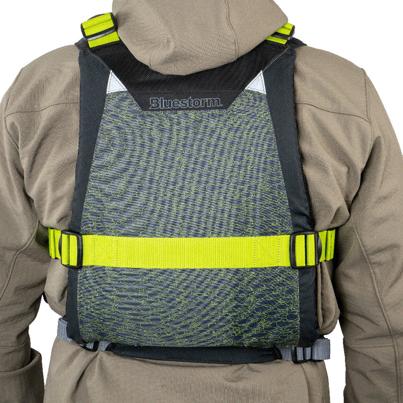 Load image into Gallery viewer, Bluestorm Motive Kayak Fishing Vest - Hi-Vis - S/M [BS-248-HVS-S/M]
