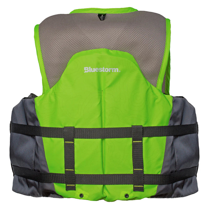 Load image into Gallery viewer, Bluestorm Sportsman Adult Mesh Fishing Life Jacket - Hi-Vis - 2XL/3XL [BS-105-HVS-2/3X]
