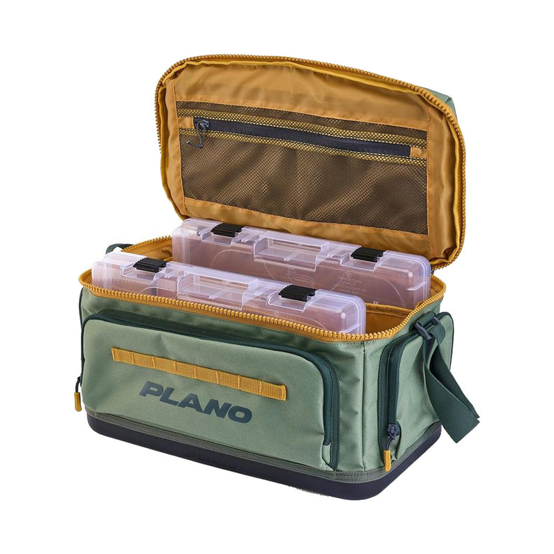 Load image into Gallery viewer, Plano Weekend Tackle Bag 3700 - Moss - PLAWKND3700GBTBMOSS [P000168]
