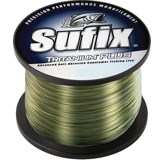 Sufix Tritanum Plus - 17lb - Dark Green - 3370 yds [696-217G]