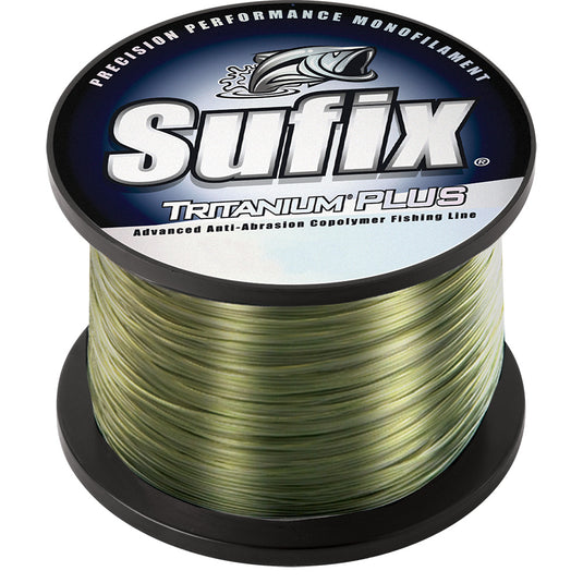 Sufix Tritanum Plus - 20lb - Dark Green - 2670 yds [696-220G]