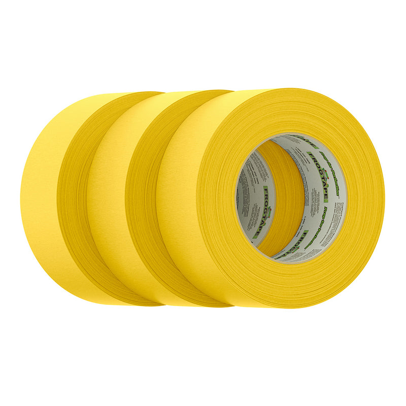 Load image into Gallery viewer, FrogTape CP 225 Medium-High Adhesion Masking Tape - 48MM x 55M x 3-Pack - Gold - Rated for 225F [105322]
