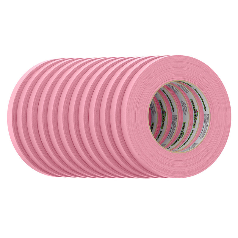 Load image into Gallery viewer, FrogTape CP 325 Medium-High Adhesion Masking Tape - 12MM x 55M x 12-Pack - Pink - Rated for 325F [105331]
