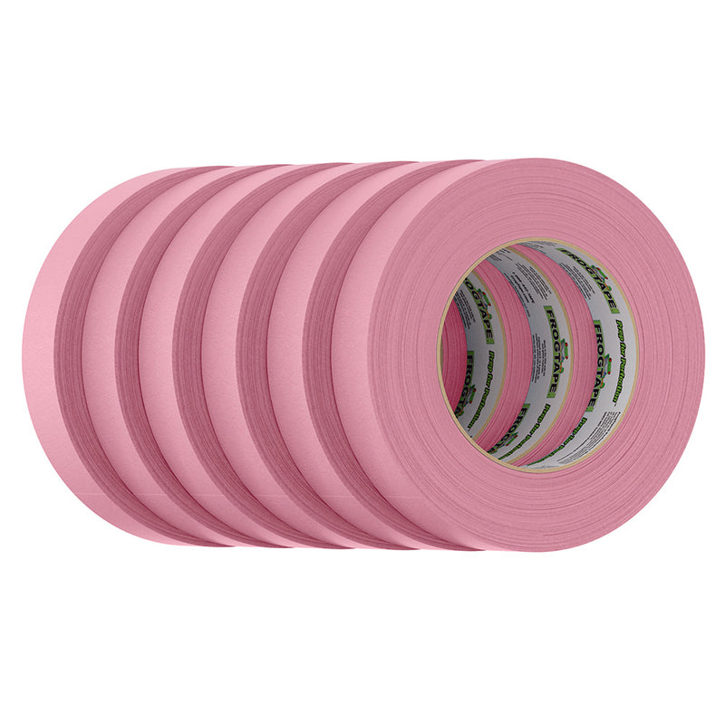 Load image into Gallery viewer, FrogTape CP 325 Medium-High Adhesion Masking Tape - 24MM x 55M x 6-Pack - Pink - Rated for 325F [105333]
