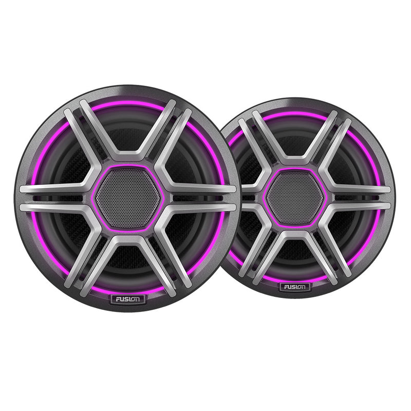 Load image into Gallery viewer, Fusion Apollo 7.7&quot; LED Marine Speakers w/Sports Grey Grille [010-02918-13]
