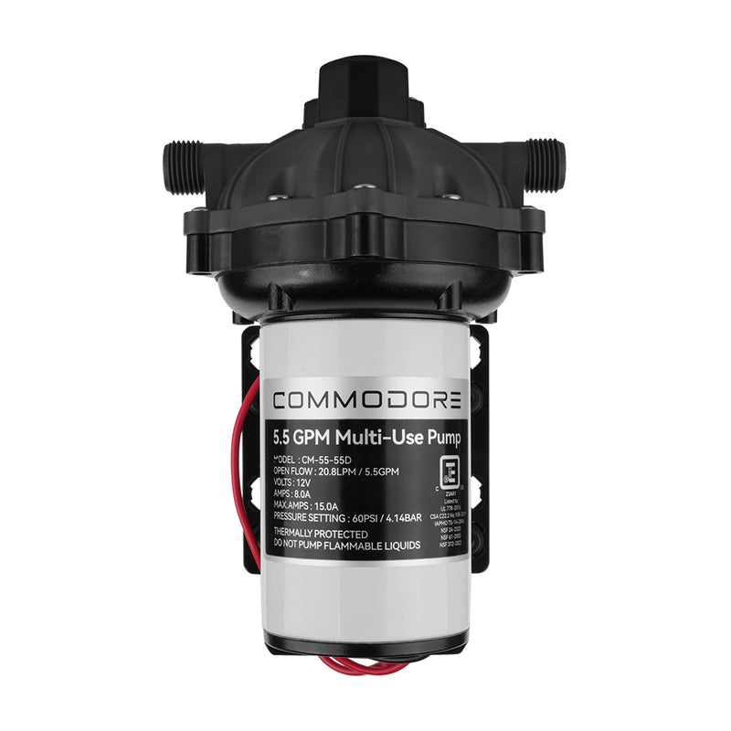Load image into Gallery viewer, Commodore 5.5 GPM Water Pump - 12V [CM-55-55D]
