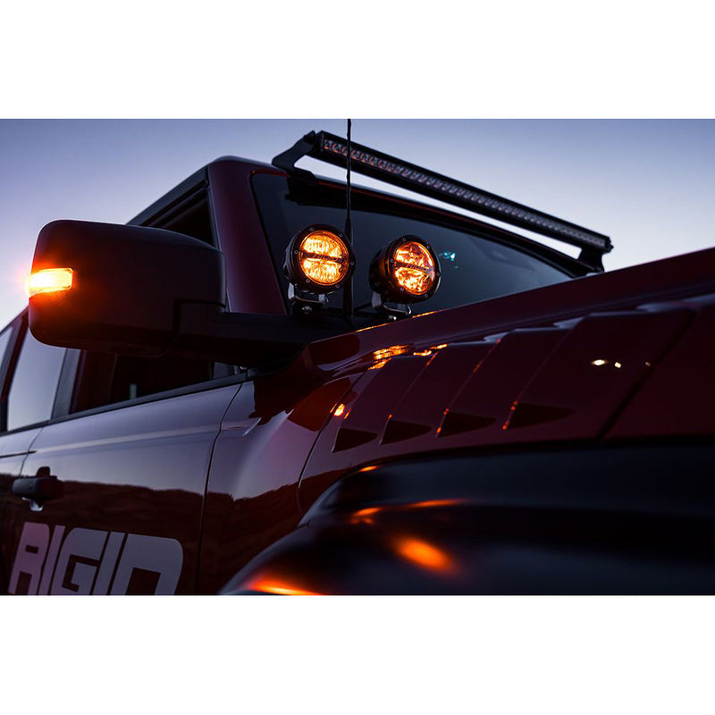 Load image into Gallery viewer, RIGID Industries 360-Series RGBW 4&quot; Offroad Spot Beam w/RGBW Backlight Pods - Set of 2 [36402]
