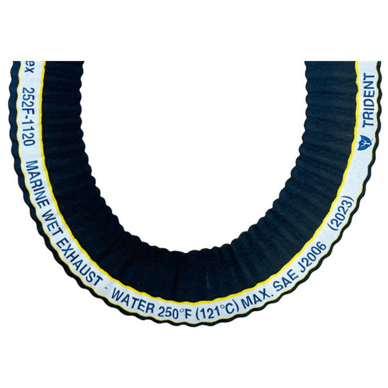 Load image into Gallery viewer, Trident Marine 1-1/2&quot; x 50&#39; Extra-Flex Corrugated Marine Wet Exhaust Hose [252F-1126]
