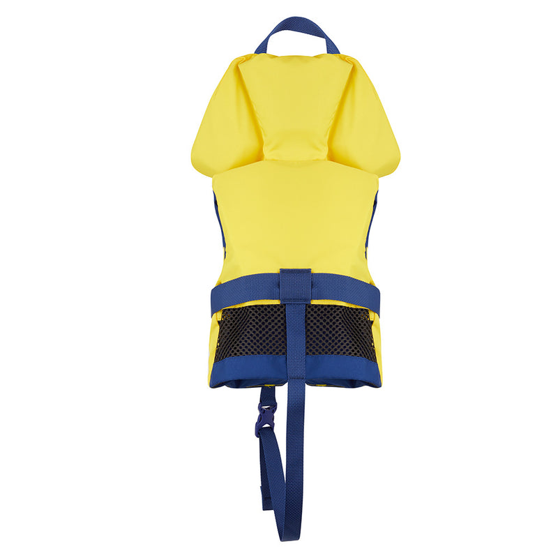 Load image into Gallery viewer, Mustang Lil&#39; Legends Child Foam Vest - Yellow/Navy [MV3556-844-0]
