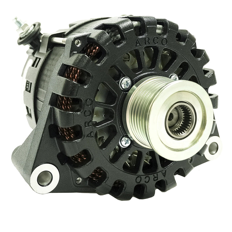 Load image into Gallery viewer, ARCO Marine Zeus 24V 4kW Low Turn On (LTO) N62 Alternator w/Clutch Pulley [4404]
