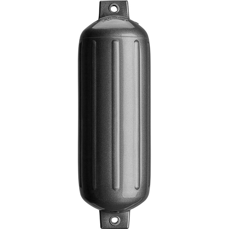 Load image into Gallery viewer, Polyform G-5 Twin Eye Fender 8.8&quot; x 26.8&quot; - Metallic Graphite [G-5 METALLIC GRAPHITE]
