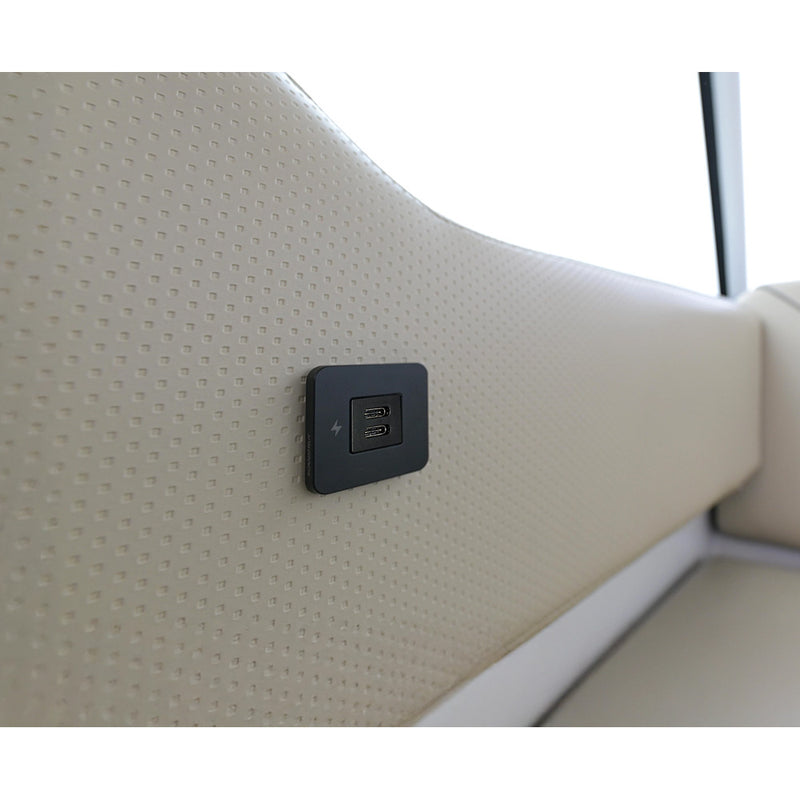 Load image into Gallery viewer, Scanstrut TILE USB-C Interior Charging Socket - 12/24V - Black Bezel [SC-TILE-20]
