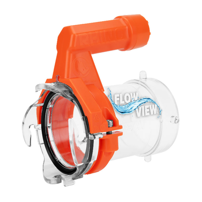 Load image into Gallery viewer, Camco Rhino RV Sewer Hose Extender PRO - 5 Sewer Hose Extension - Torque-Grip Handle w/Built-In LED Flashlight [39570]
