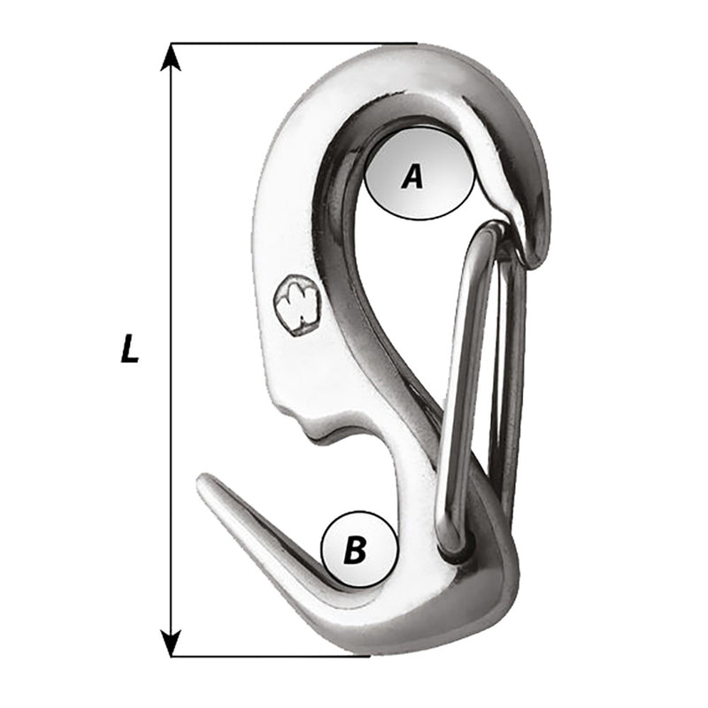 Load image into Gallery viewer, Wichard 5/16 Stainless Steel Sail Snap + [2490W]
