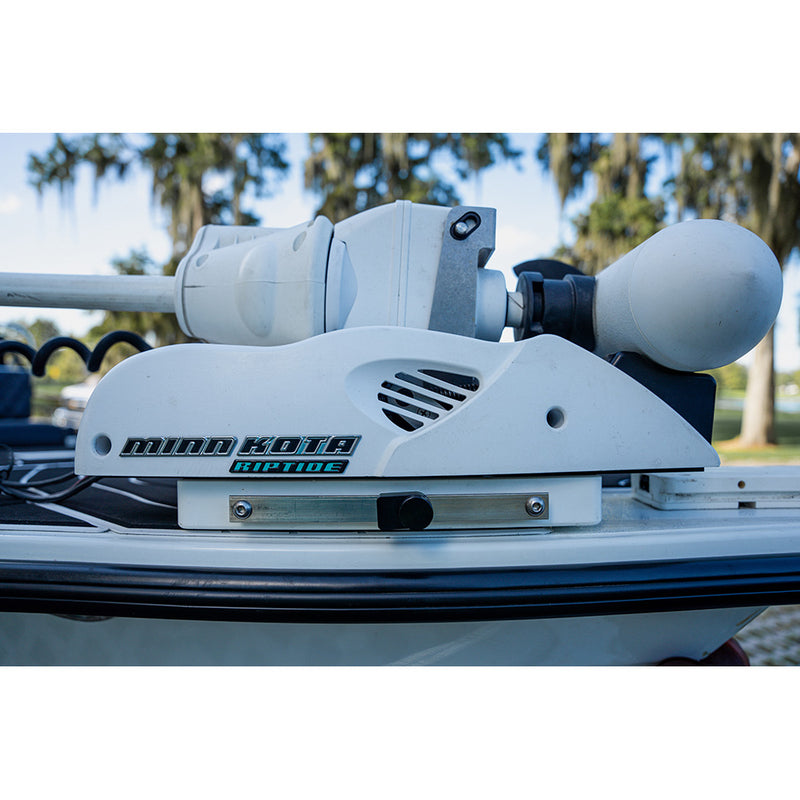 Load image into Gallery viewer, Secure Outdoors Elite Lock - Single - Minn Kota QRB - Silver [SO-EL-S-MK-SV]
