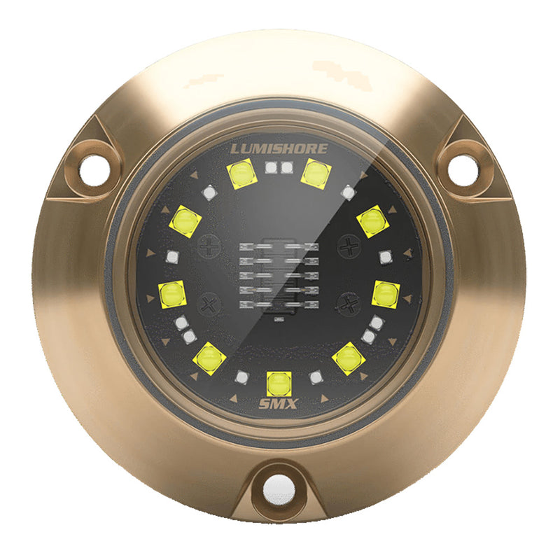 Load image into Gallery viewer, Lumishore ECLIPSE SMX24 Single Light Surface Mount Underwater Light - Blue [010-04501-00]

