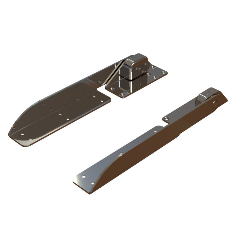 Load image into Gallery viewer, TACO Command Ratchet Hinge - 18-1/2&quot; - 316 Stainless Steel Polished w/Hard Stop [H25-0048]
