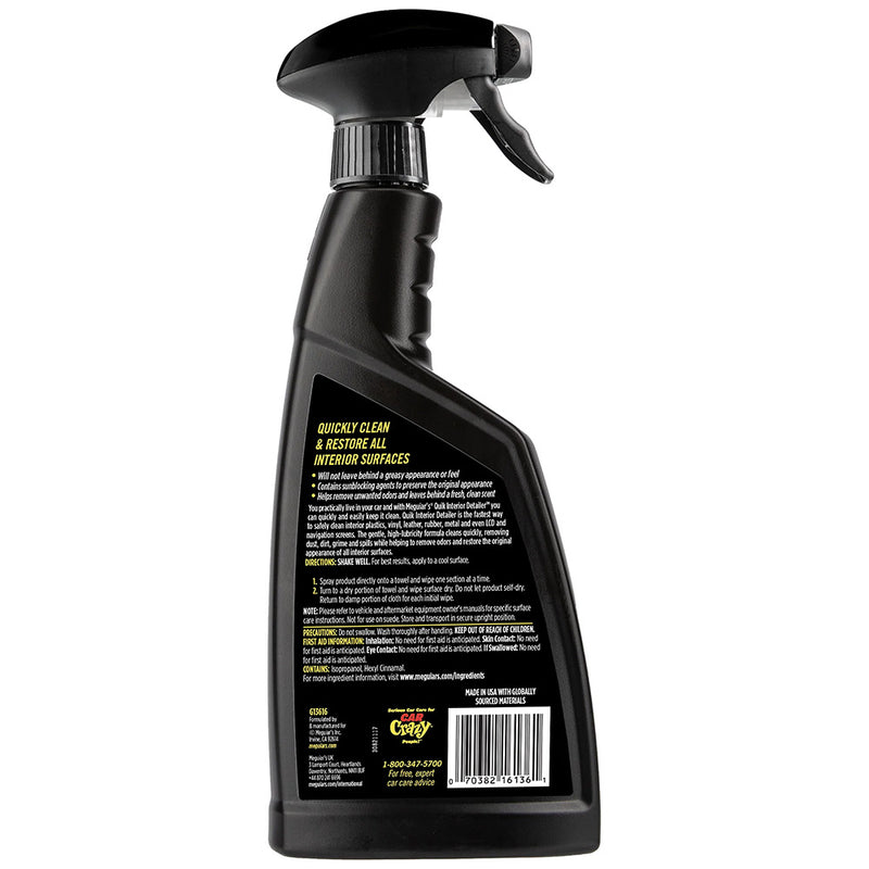 Load image into Gallery viewer, Meguiar&#39;s Quik Interior Detailer - 16oz [G13616]
