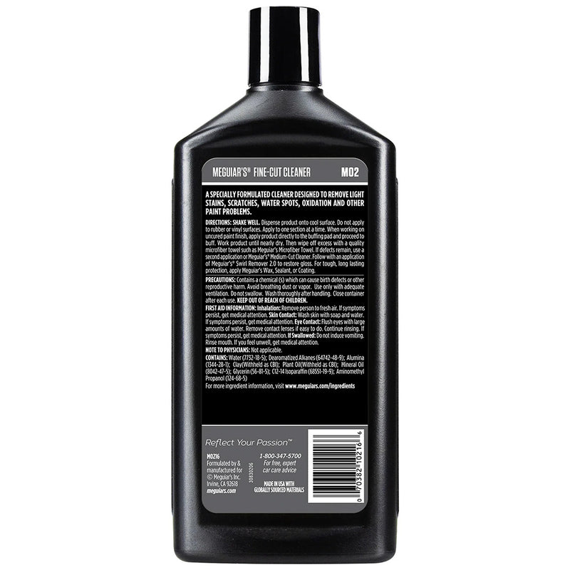 Load image into Gallery viewer, Meguiar&#39;s Fine-Cut Cleaner - 16oz [M0216]
