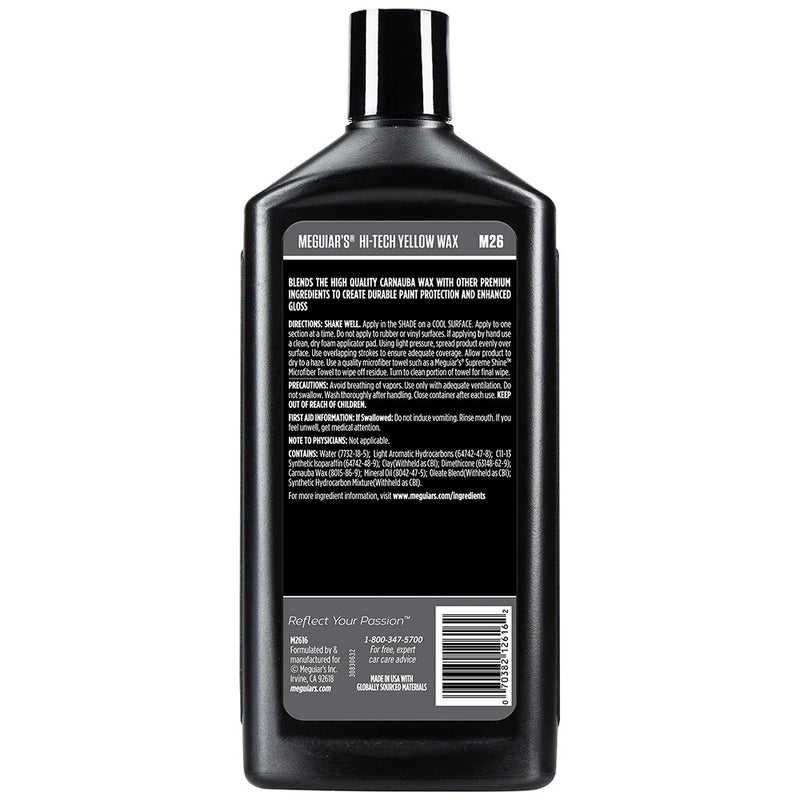 Load image into Gallery viewer, Meguiar&#39;s Hi-Tech Yellow Wax - 16oz [M2616]
