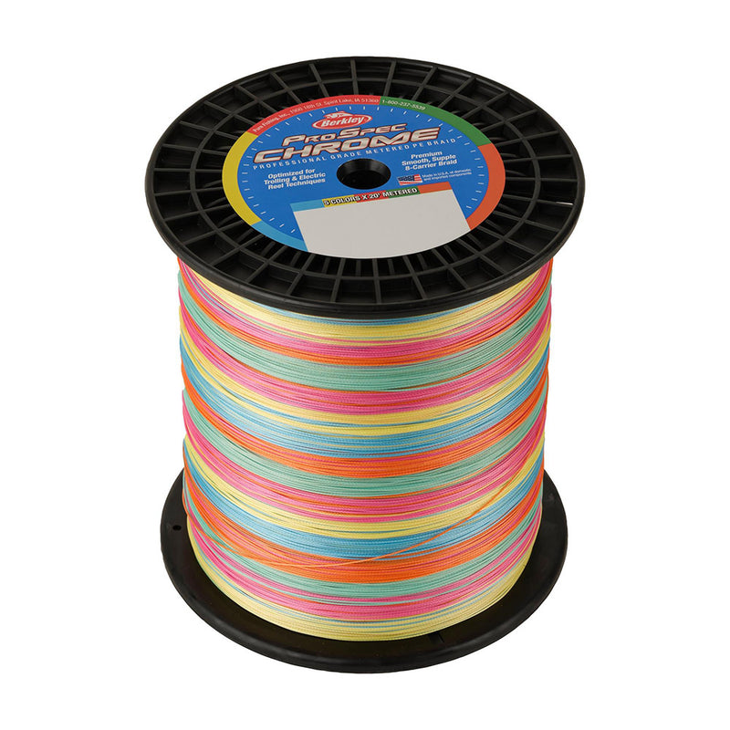 Load image into Gallery viewer, Berkley Prospec Chrome 5 x 20&#39; Metered Braid - 65lb - 3500yd [1621892]
