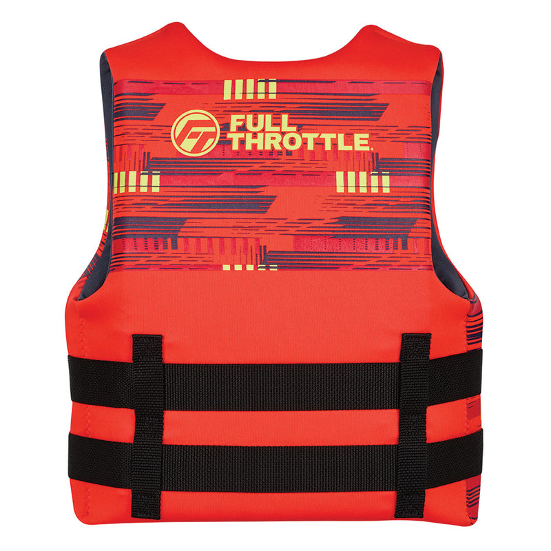 Load image into Gallery viewer, Full Throttle Youth Rapid-Dry Life Jacket - Red [142100-100-002-26]
