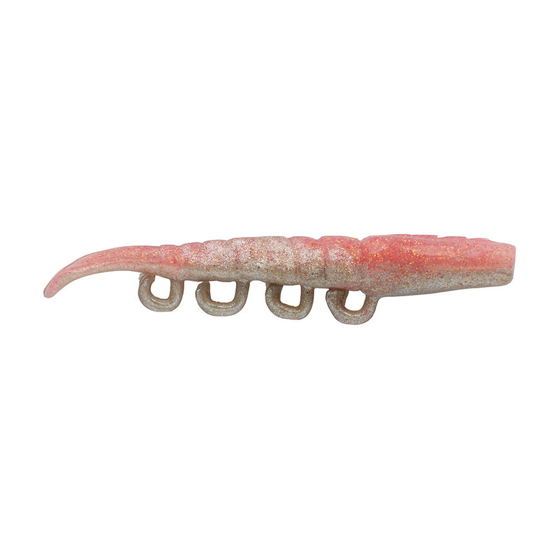 Load image into Gallery viewer, Berkley Gulp! Saltwater Turbo Shrimp - 4&quot; - Flamingo Chrome [1637584]
