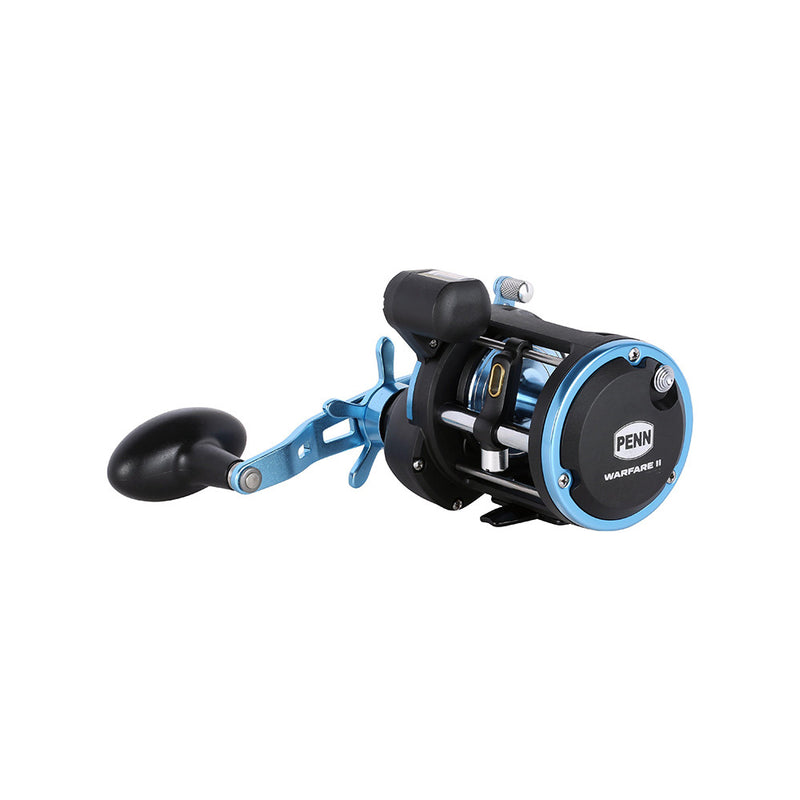 Load image into Gallery viewer, PENN WARII15LWLC Warfare II Level Wind 15 Right Hand Conventional Reel w/Line Counter [1639162]
