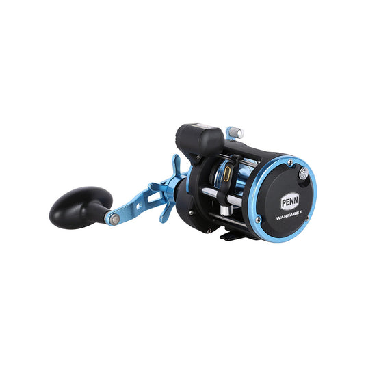 PENN WARII15LWLC Warfare II Level Wind 15 Right Hand Conventional Reel w/Line Counter [1639162]