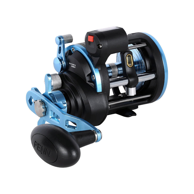 Load image into Gallery viewer, PENN WARII15LWLC Warfare II Level Wind 15 Right Hand Conventional Reel w/Line Counter [1639162]
