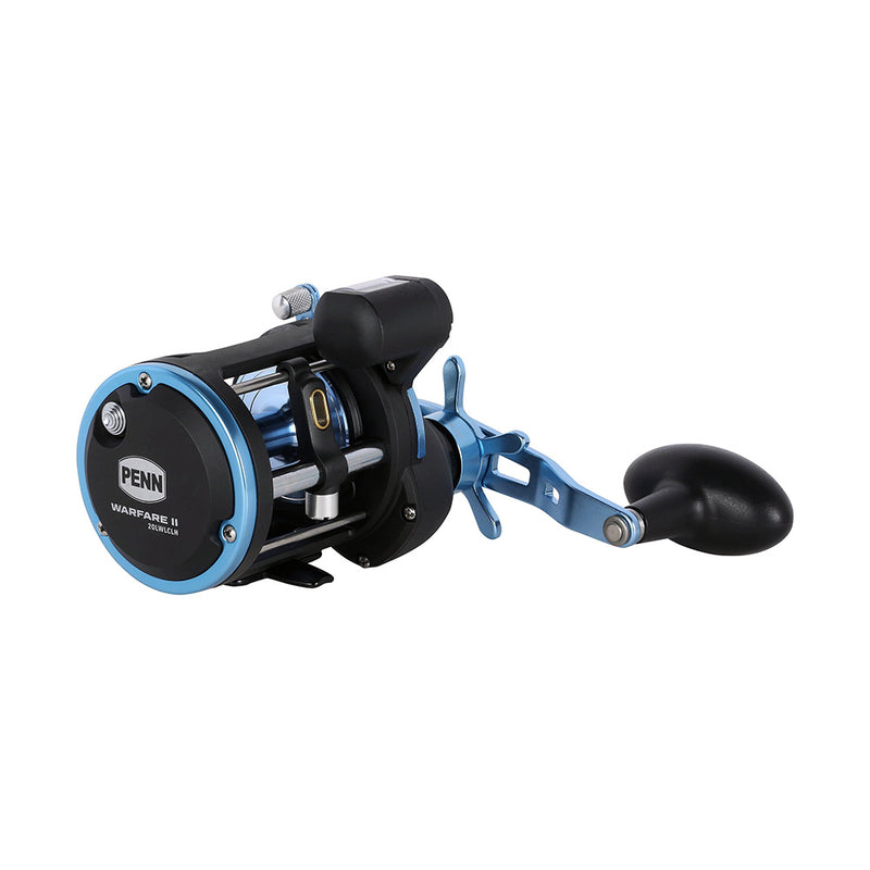 Load image into Gallery viewer, PENN WARII20LWLCLH Warfare II Level Wind 20 Left Hand Conventional Reel w/Line Counter [1639682]
