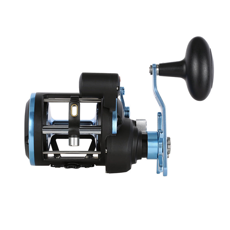 Load image into Gallery viewer, PENN WARII20LWLCLH Warfare II Level Wind 20 Left Hand Conventional Reel w/Line Counter [1639682]
