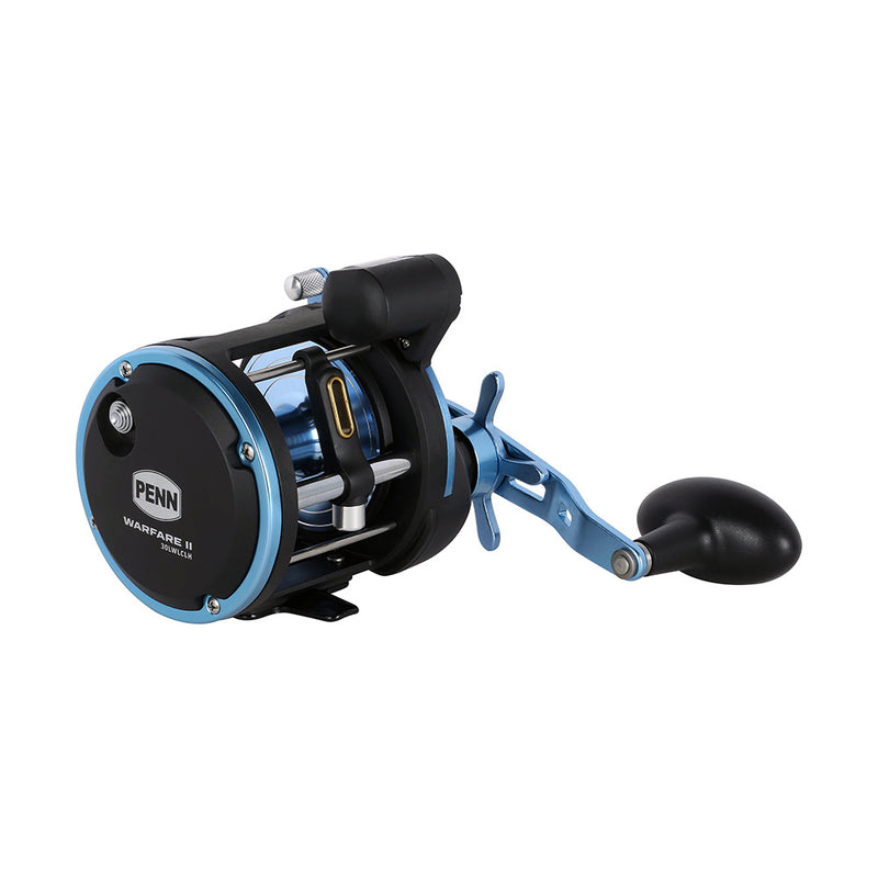Load image into Gallery viewer, PENN WARII30LWLHLC Warfare II Level Wind 30 Left Hand Conventional Reel w/Line Counter [1639707]
