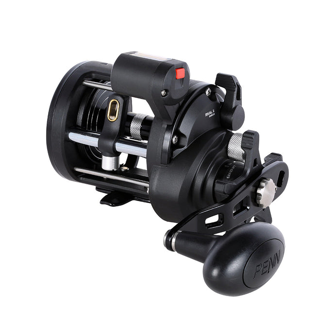 PENN RVLII20LWLCLH Rival II 20 Level Wind Left Hand Conventional Reel w/Line Counter [1639712]
