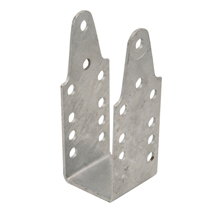 C.E. Smith Strap Bent Channel Upright Short Galvanized Bracket - 9