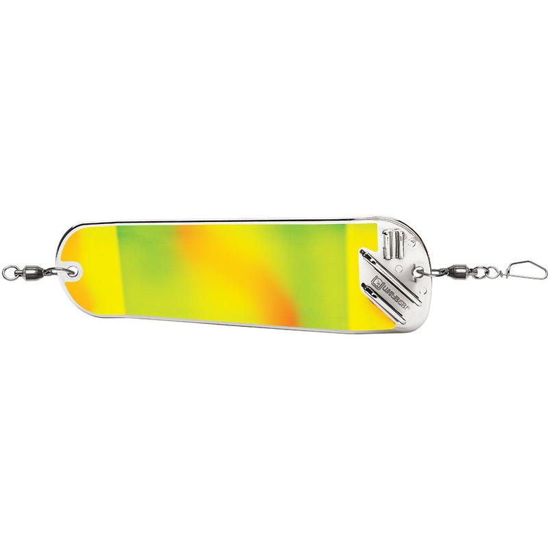 Load image into Gallery viewer, Luhr-Jensen Money Roll Flasher - 8-1/4&quot; - Glow Biohazard [5860-008-1756]
