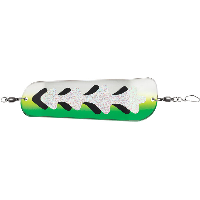 Load image into Gallery viewer, Luhr-Jensen Money Roll Flasher - 8-1/4&quot; - Glow Biohazard [5860-008-1756]
