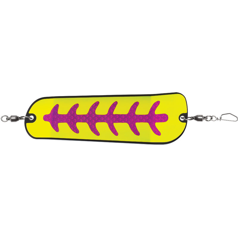 Load image into Gallery viewer, Luhr-Jensen Money Roll Flasher - 8-1/4&quot; - Nuclear Carbon Glow [5860-008-1758]

