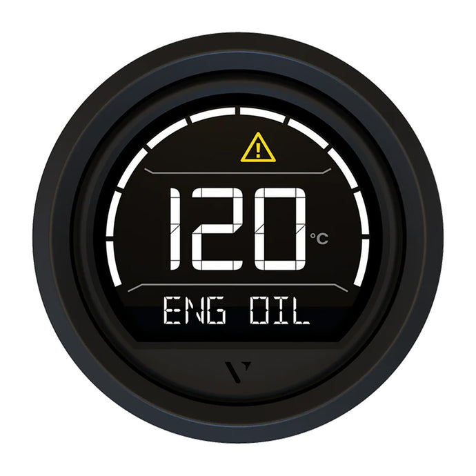 Veratron VL Digital 52 w/Triangular Black Bezel [B00205701]