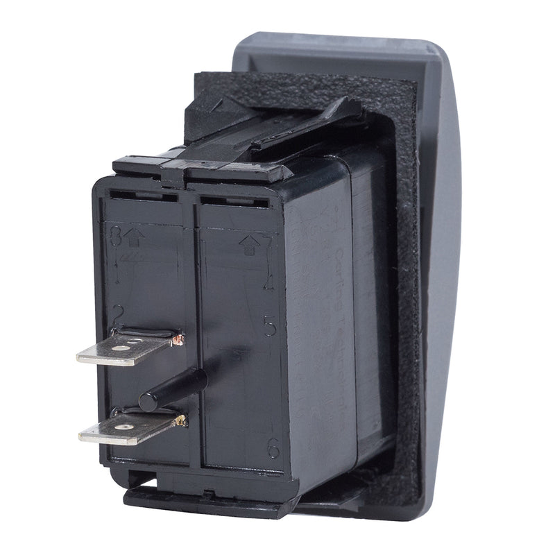 Load image into Gallery viewer, Blue Sea 8231 Water Resistant Contura III Switch - OFF-(ON) - Grey [8231]
