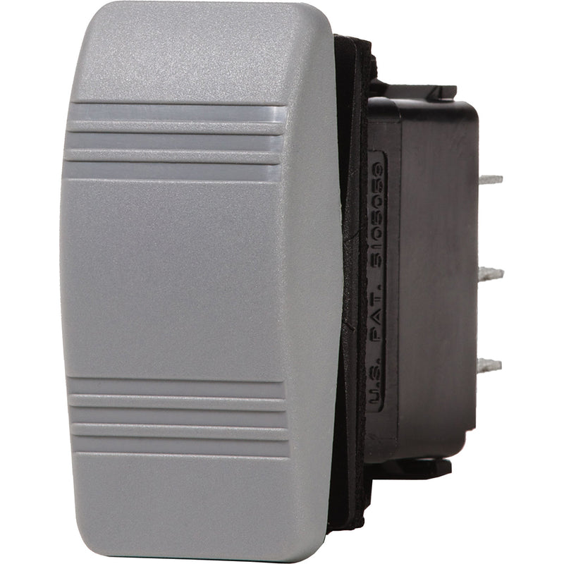 Load image into Gallery viewer, Blue Sea 8231 Water Resistant Contura III Switch - OFF-(ON) - Grey [8231]
