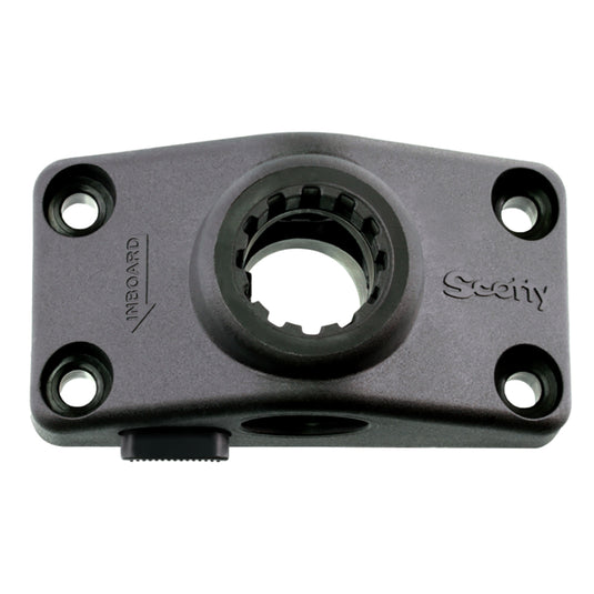 Scotty 241 Locking Combination Side or Deck Mount - Black [241L-BK]