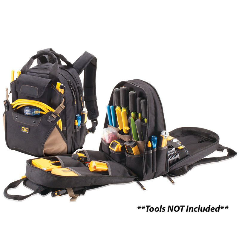 Load image into Gallery viewer, CLC 1134 Deluxe Tool Backpack [1134]
