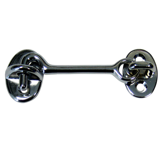 Whitecap Cabin Door Hook - CP/Brass - 3