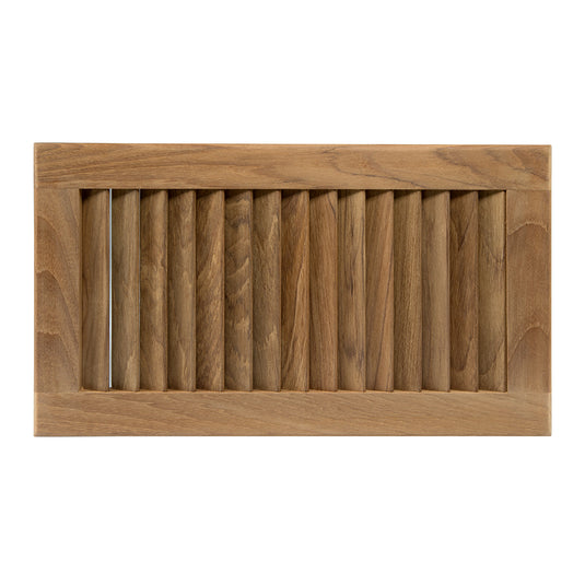 Whitecap Teak Louvered Insert - 16